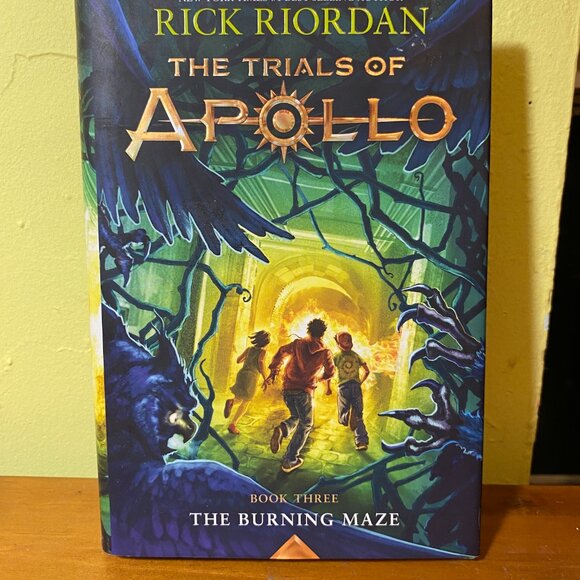 Trials of Apollo 5 Book Set Complete Series Rick Riordan Hardcover - Picture 6 of 6